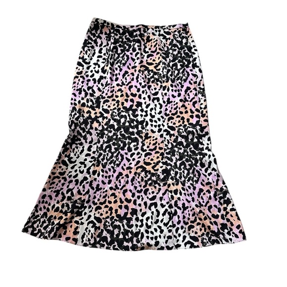 Veronica Beard Dresses & Skirts - Veronica Beard Leopard Print Silk Midi Skirt Chic Statement Sz 6